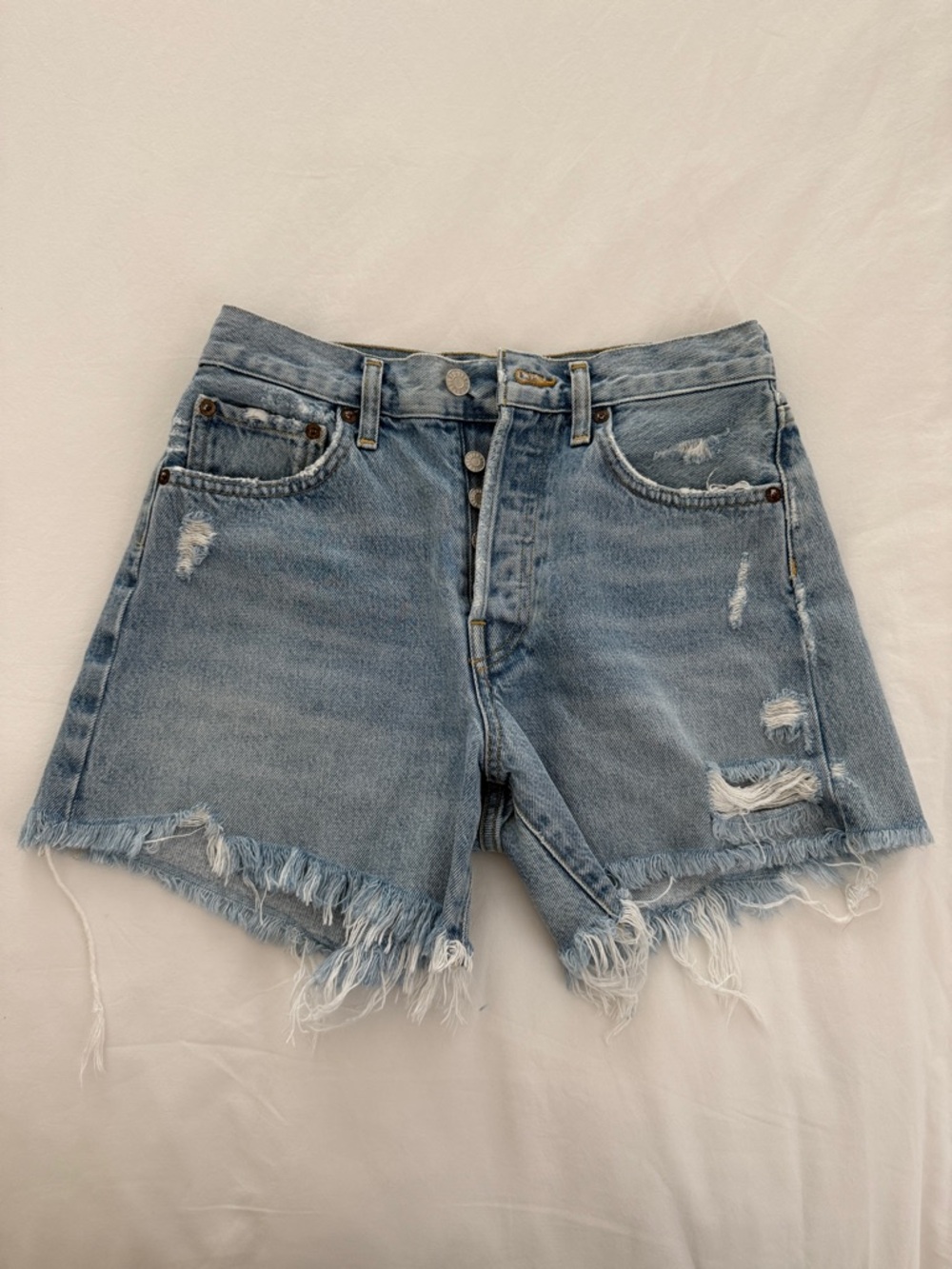 Agolde Parker Long Short in Swapmeet